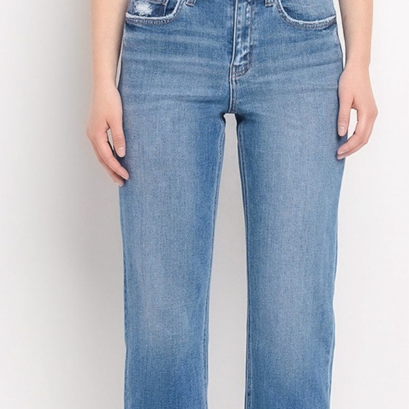 Vervet Distressed High Waist Jeans - Picture 5 of 7